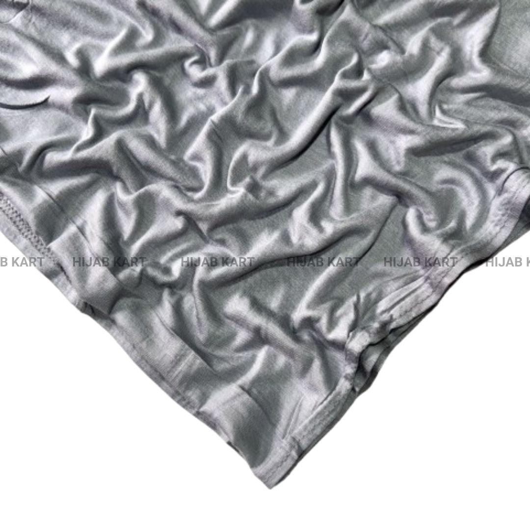 Grey- Premium Modal Jersey Hijab