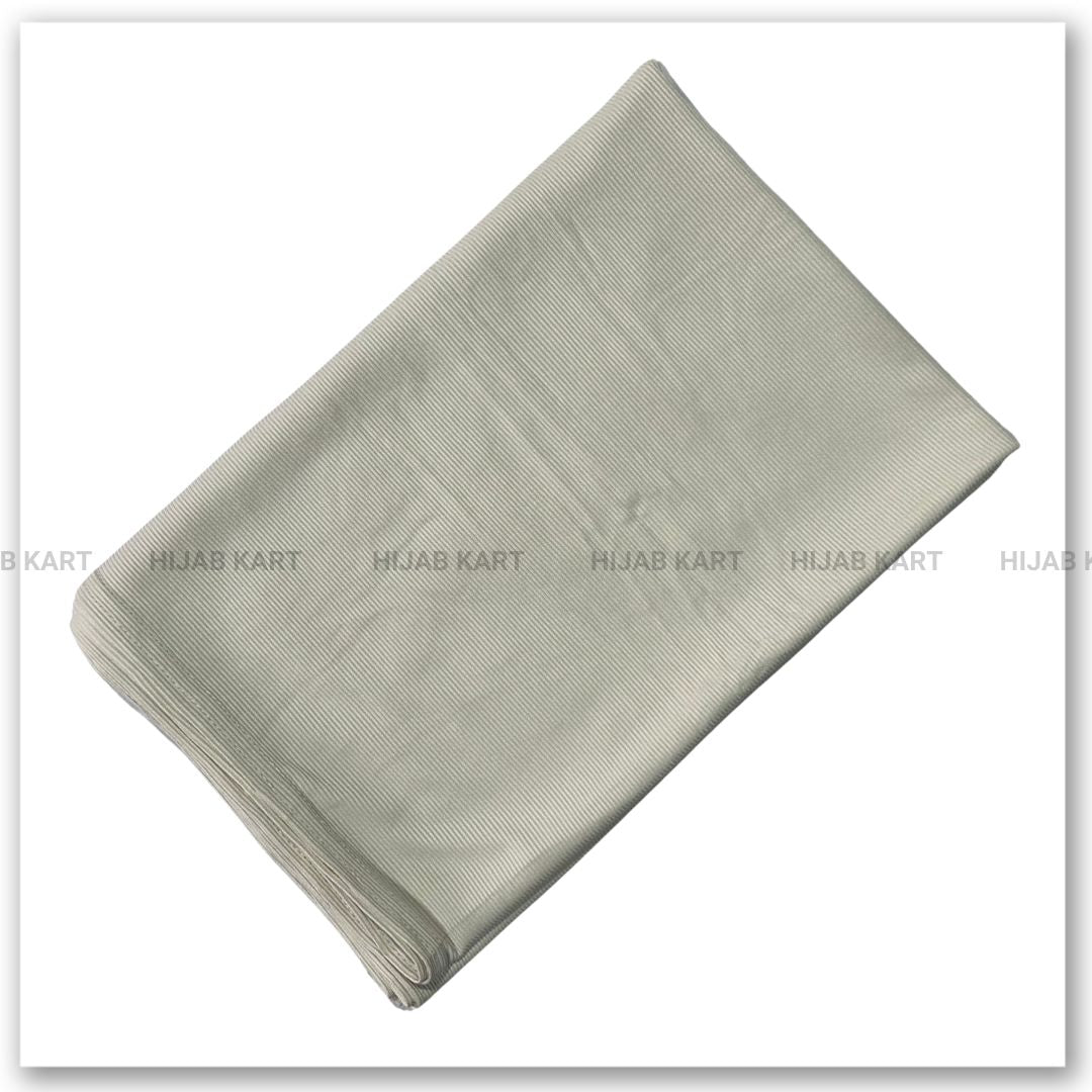 Pastel Cream- Premium Ribbed Jersey Hijab