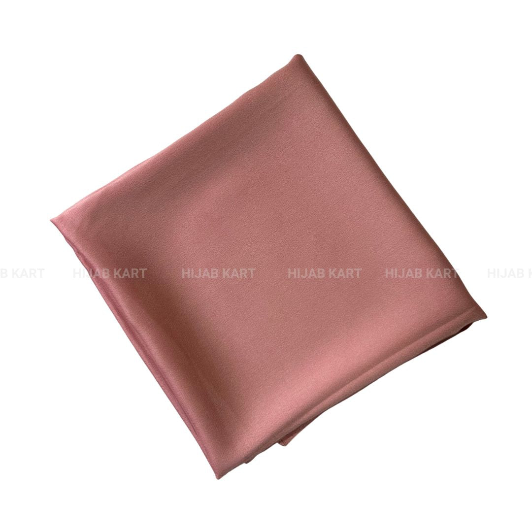 Coral- Premium Bubble Satin Hijab