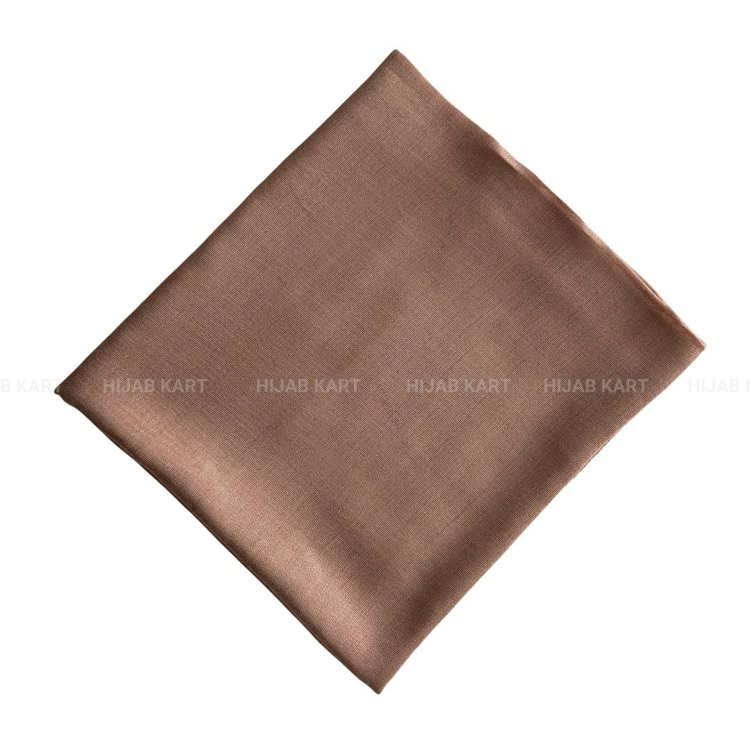 Soft Brown- Turkish Modal Cotton Hijab