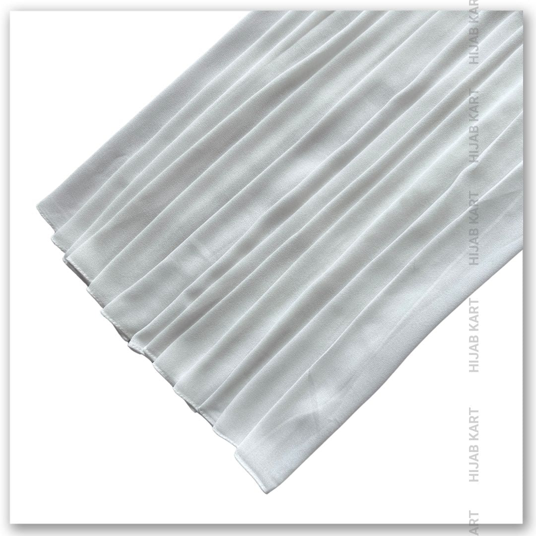 Snow White- Premium Malaysian Georgette Hijab