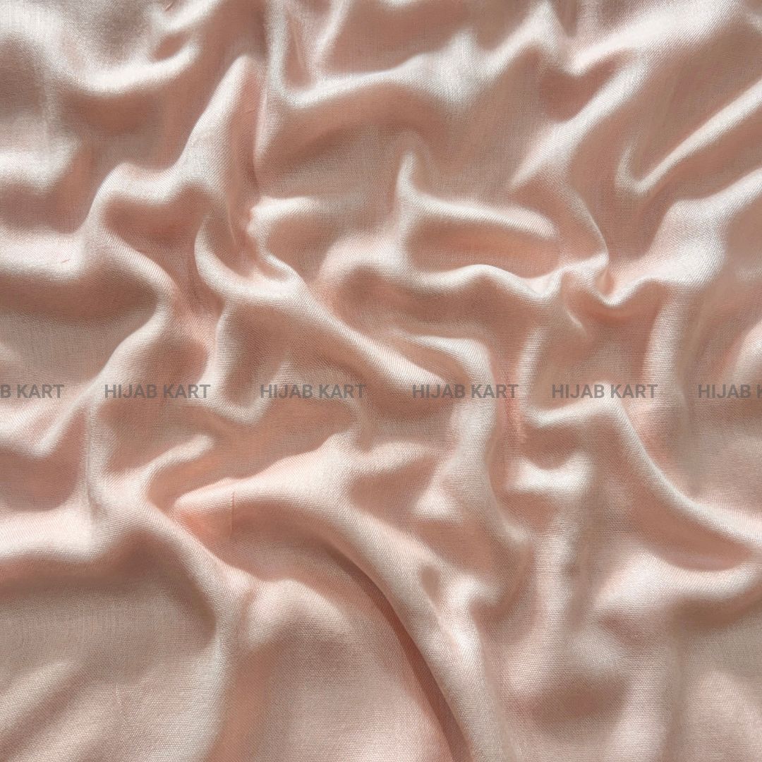 Peach- Turkish Modal Cotton Hijab