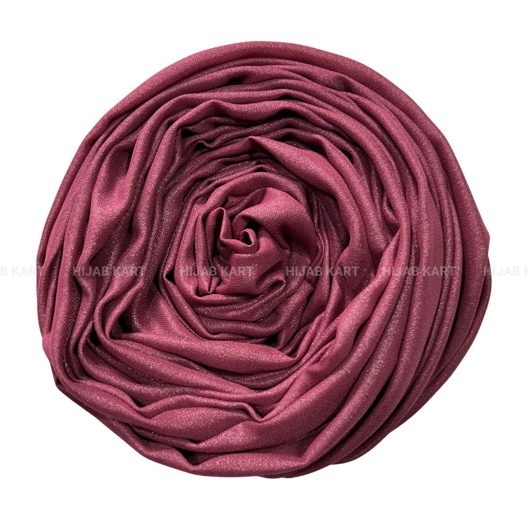 Blush Red- Premium Malaysian Shimmer Hijab