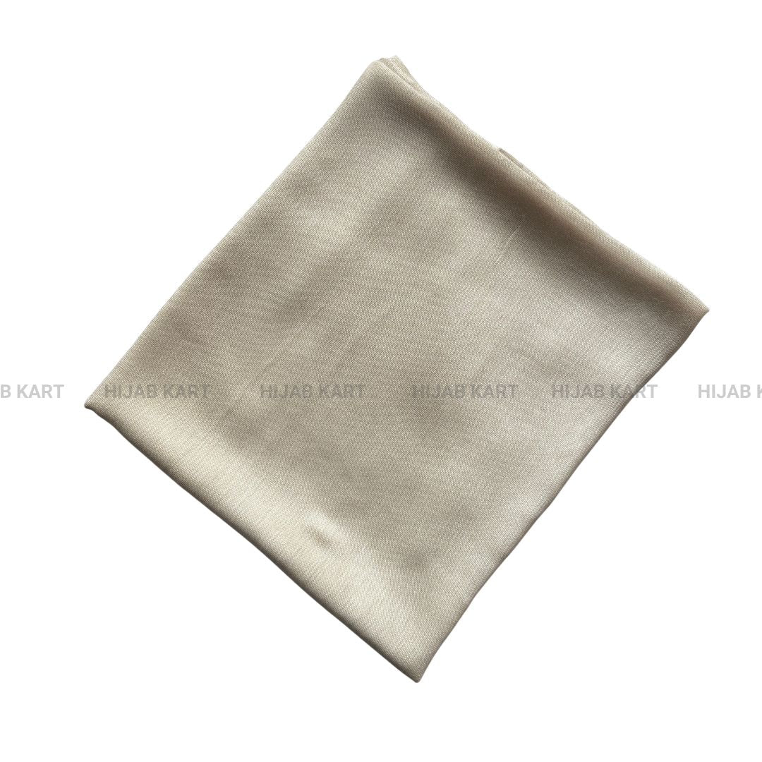 Cream- Turkish Modal Cotton Hijab