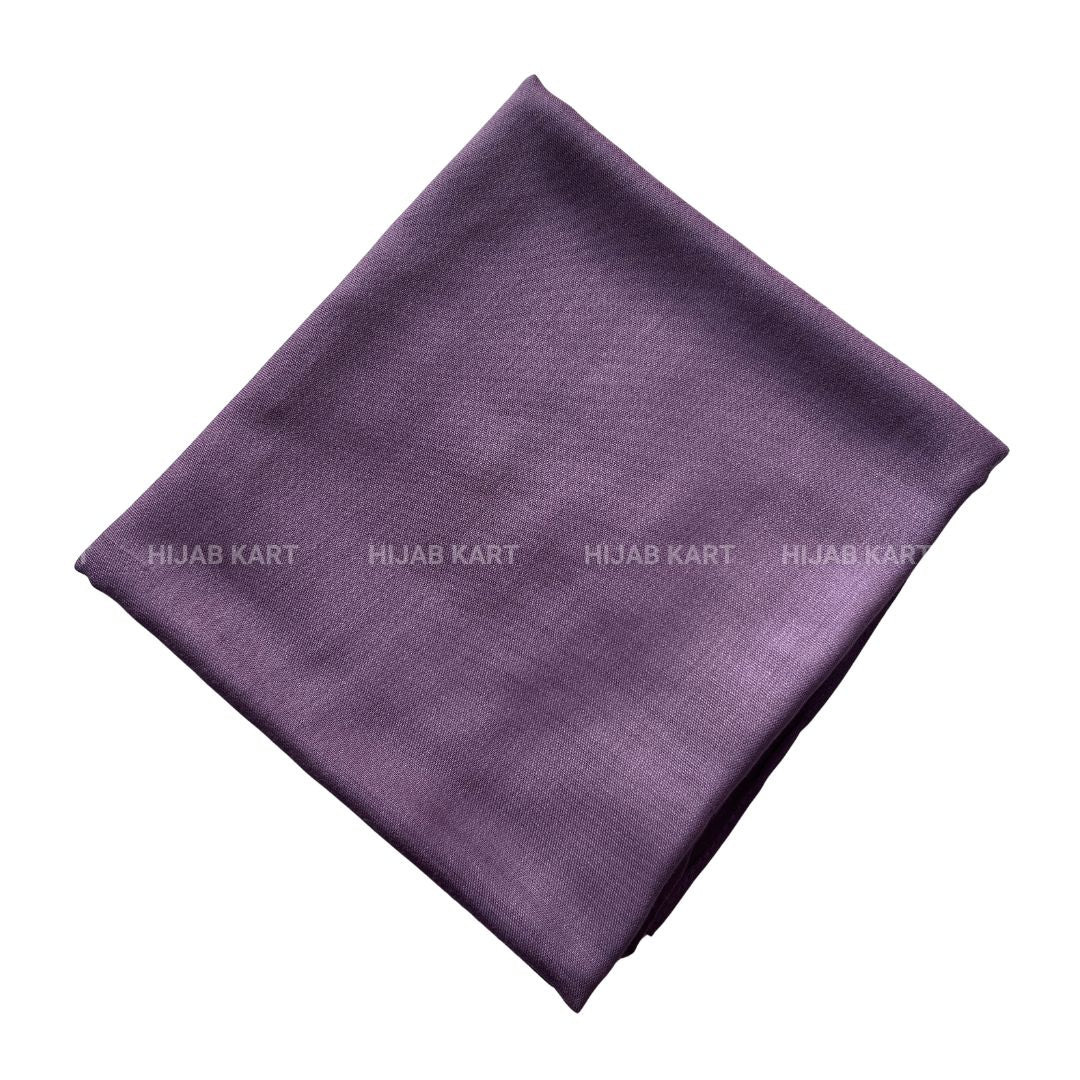 Purple Mauve- Turkish Modal Cotton Hijab
