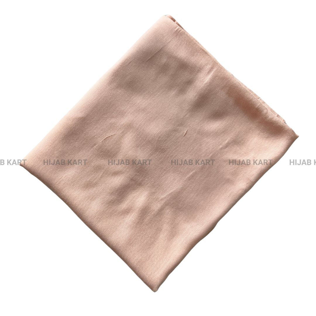 Peach- Turkish Modal Cotton Hijab