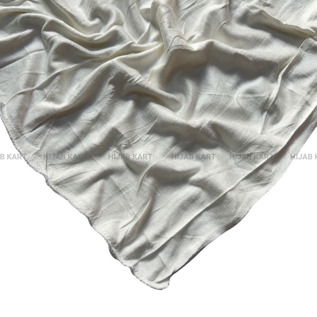 Off-White- Premium Modal Jersey Hijab