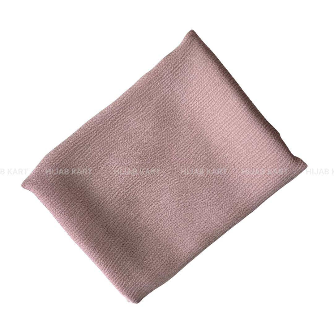 Dusty Pink- Premium Satin Corn Skin Hijab