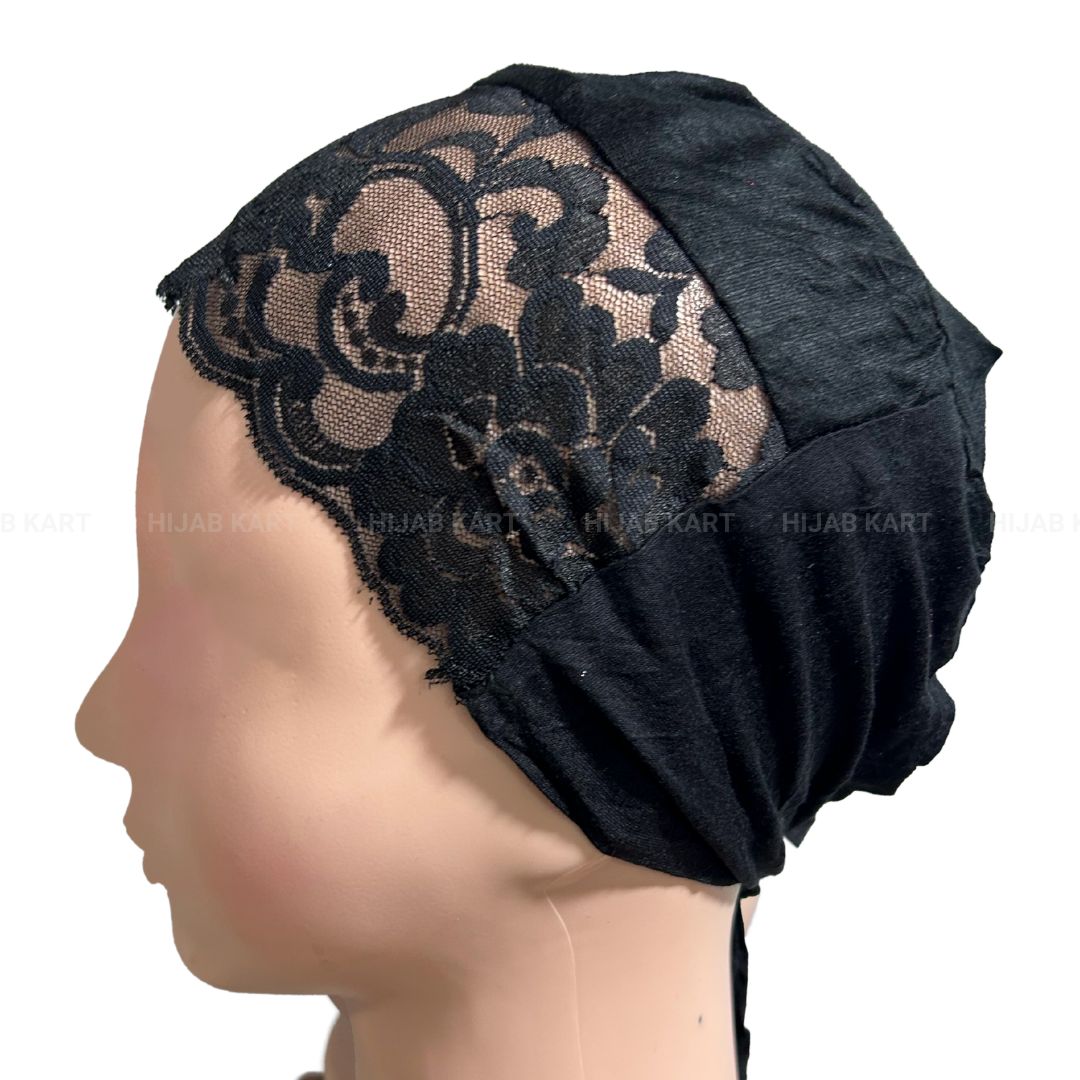 Lace Tie-Back Undercap