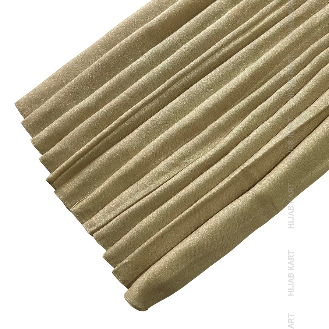 Metallic Gold- Premium Malaysian Shimmer Hijab