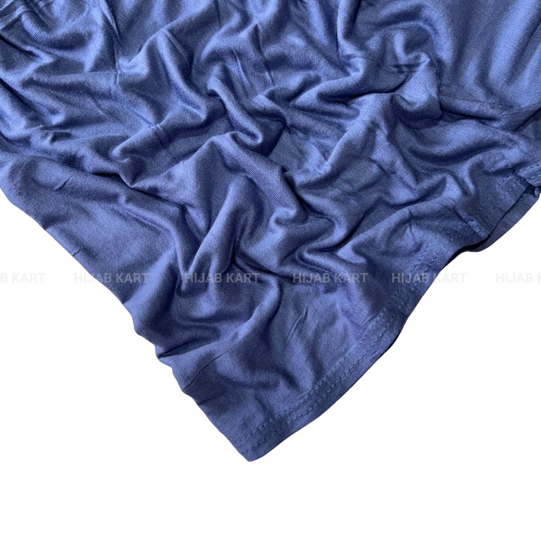 Cobalt blue- Premium Modal Jersey Hijab â Hijab Kart