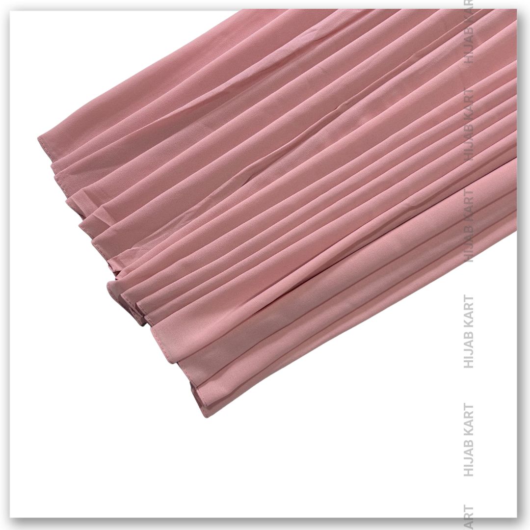 Premium Malaysian Georgette Hijab- Blush Pink
