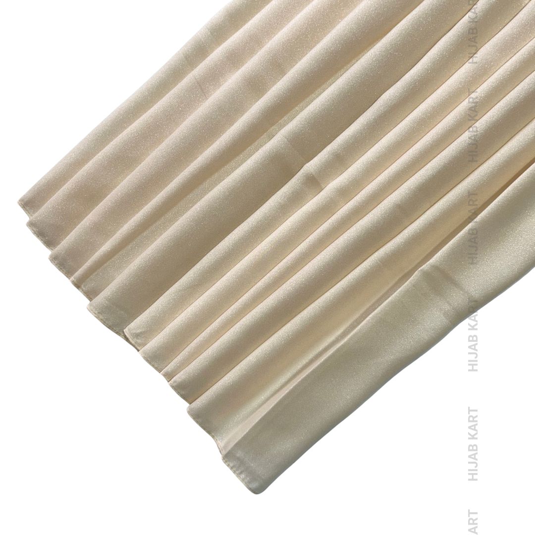 Blanched Almond- Premium Malaysian Shimmer Hijab