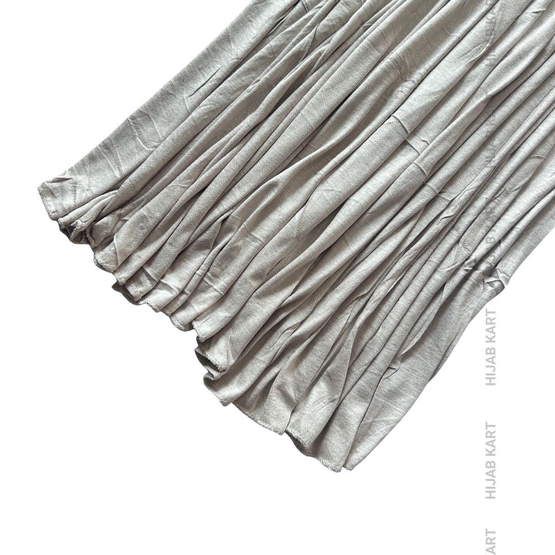 Silver Grey- Premium Modal Jersey Hijab