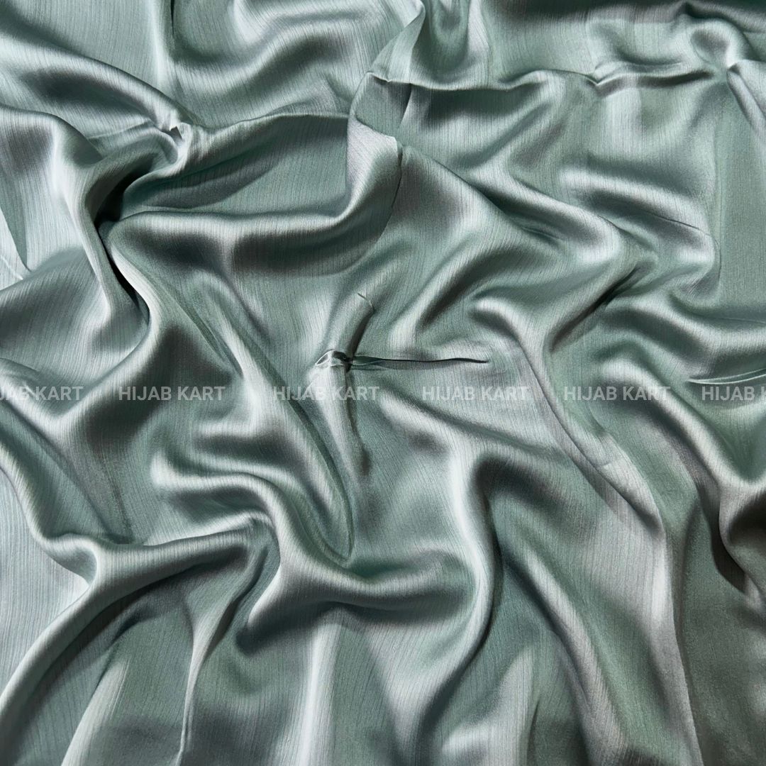 Warm Spring- Textured Crepe Satin Hijab