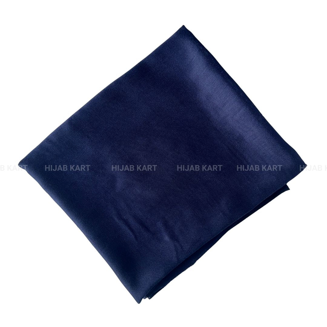 Navy Blue- Turkish Modal Cotton Hijab