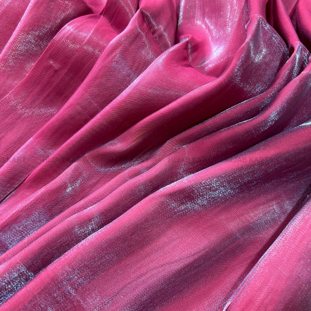 Barbie Pink- 3D Organza Hijab