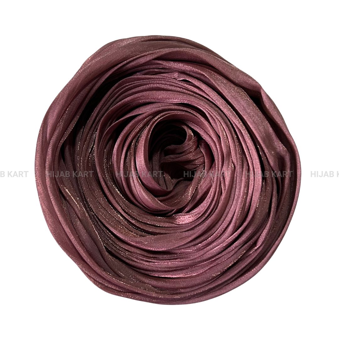 Rouge Pink- Flowy Organza Shimmer Hijab