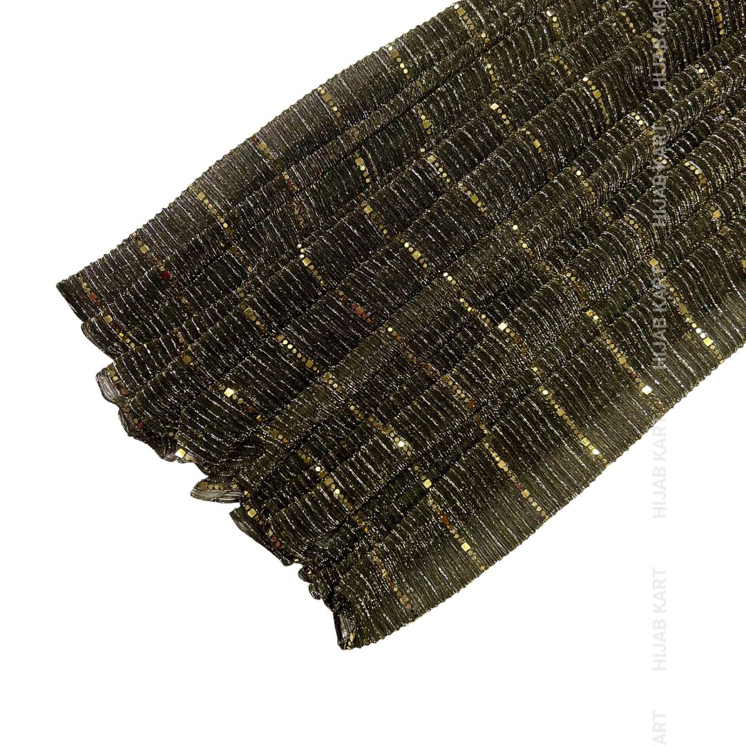 Metallic Sequins Hijab