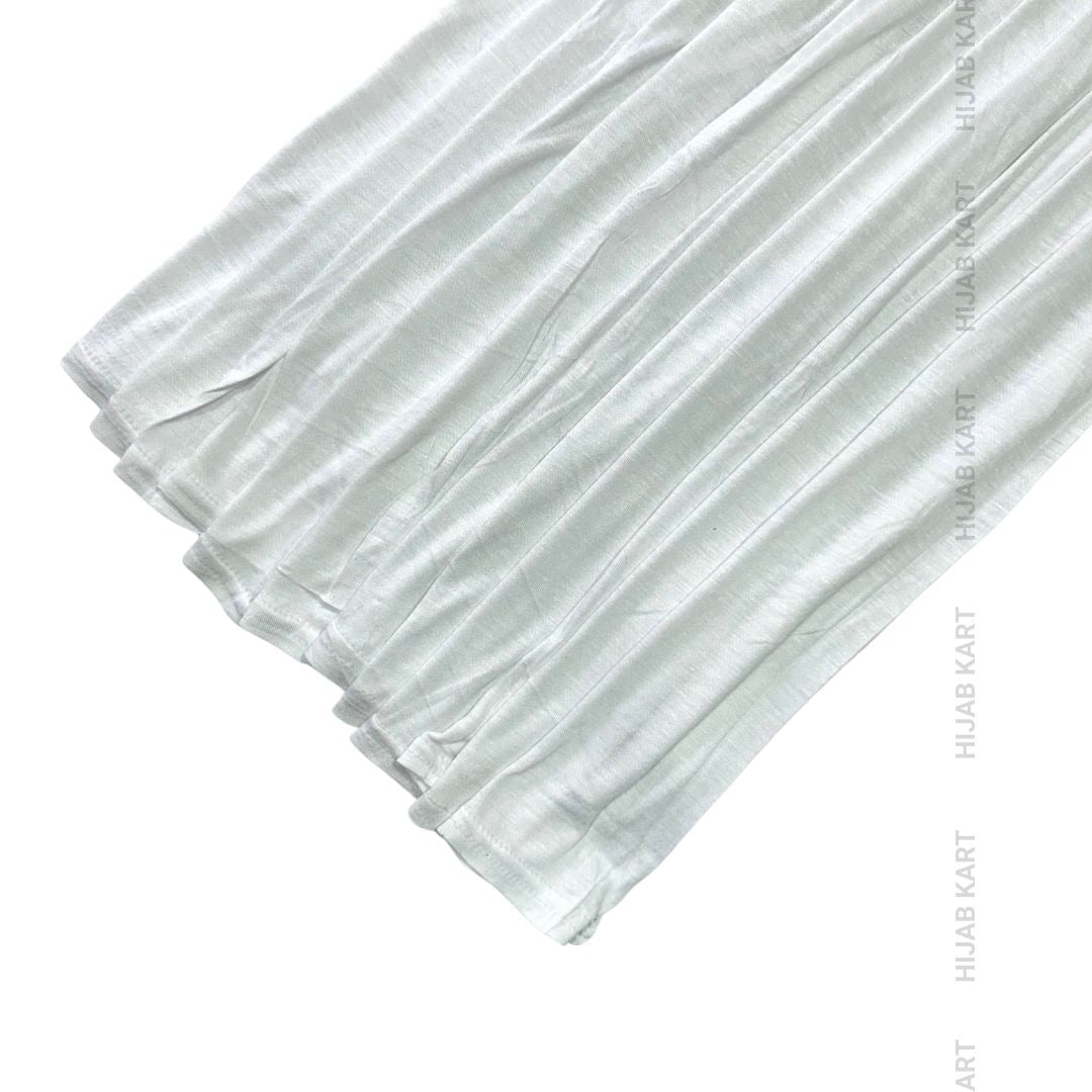 White-Premium Modal Jersey Hijab