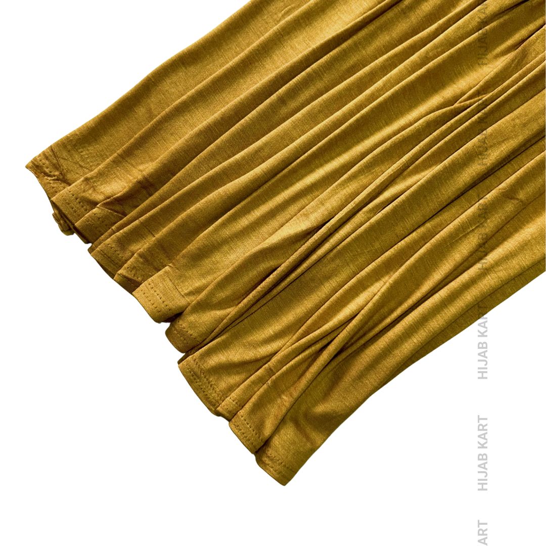 Golden-Premium Modal Jersey Hijab
