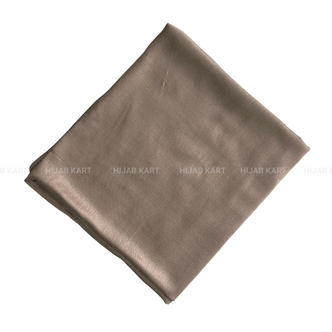Khaki Brown- Turkish Modal Cotton Hijab