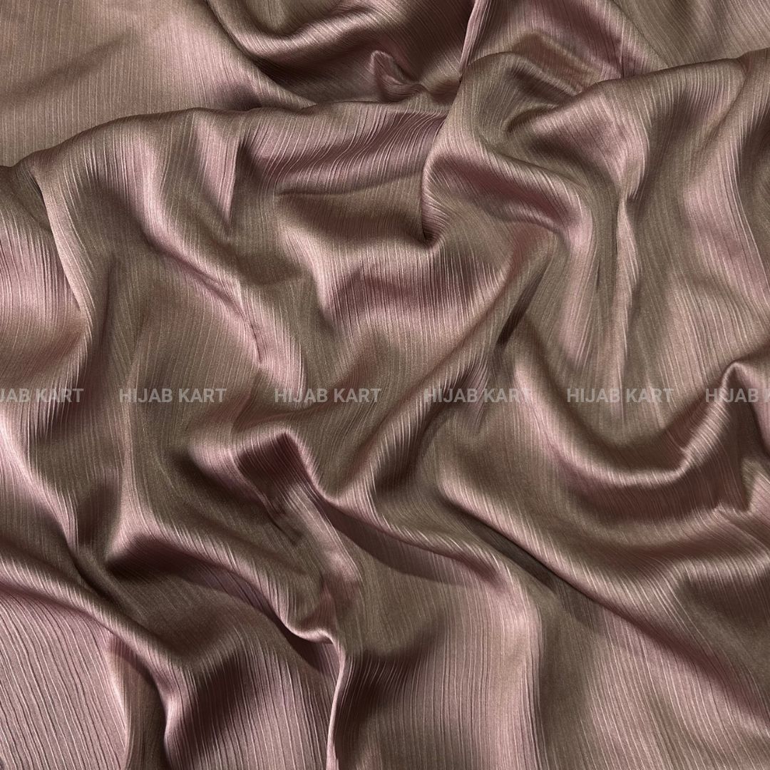 Brownish Pink Hijab | Satin Hijab