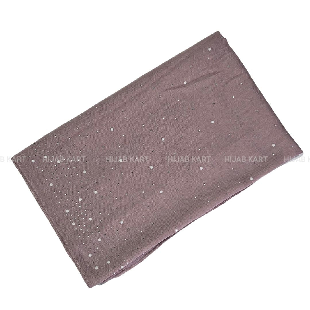 Mauve Pink- Premium Cotton Dewdrop Hijab