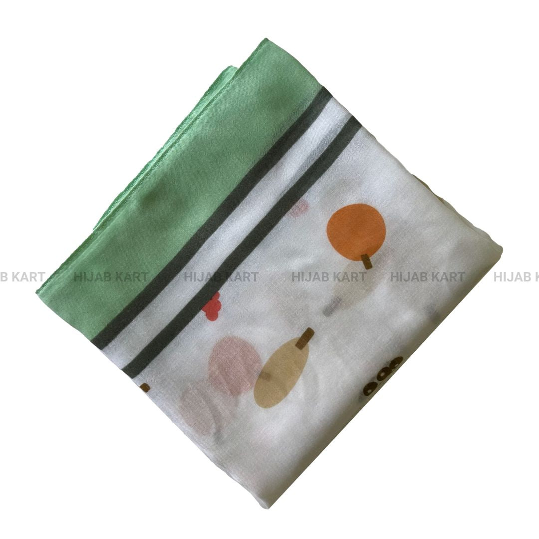 Premium Printed Cotton Hijab