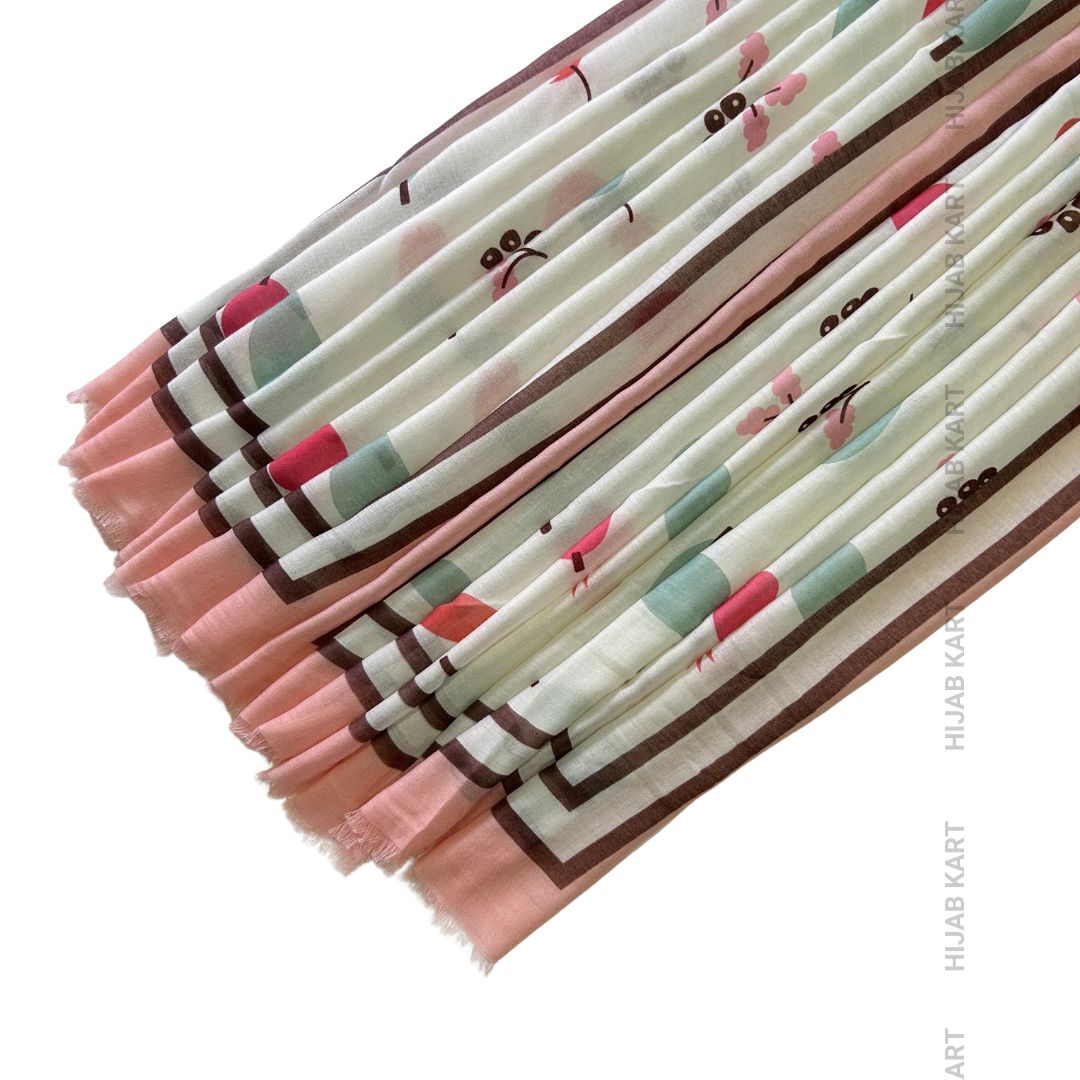 Premium Printed Cotton Hijab