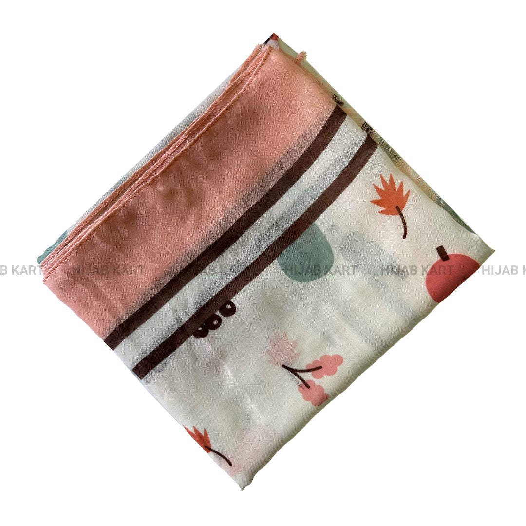Premium Printed Cotton Hijab