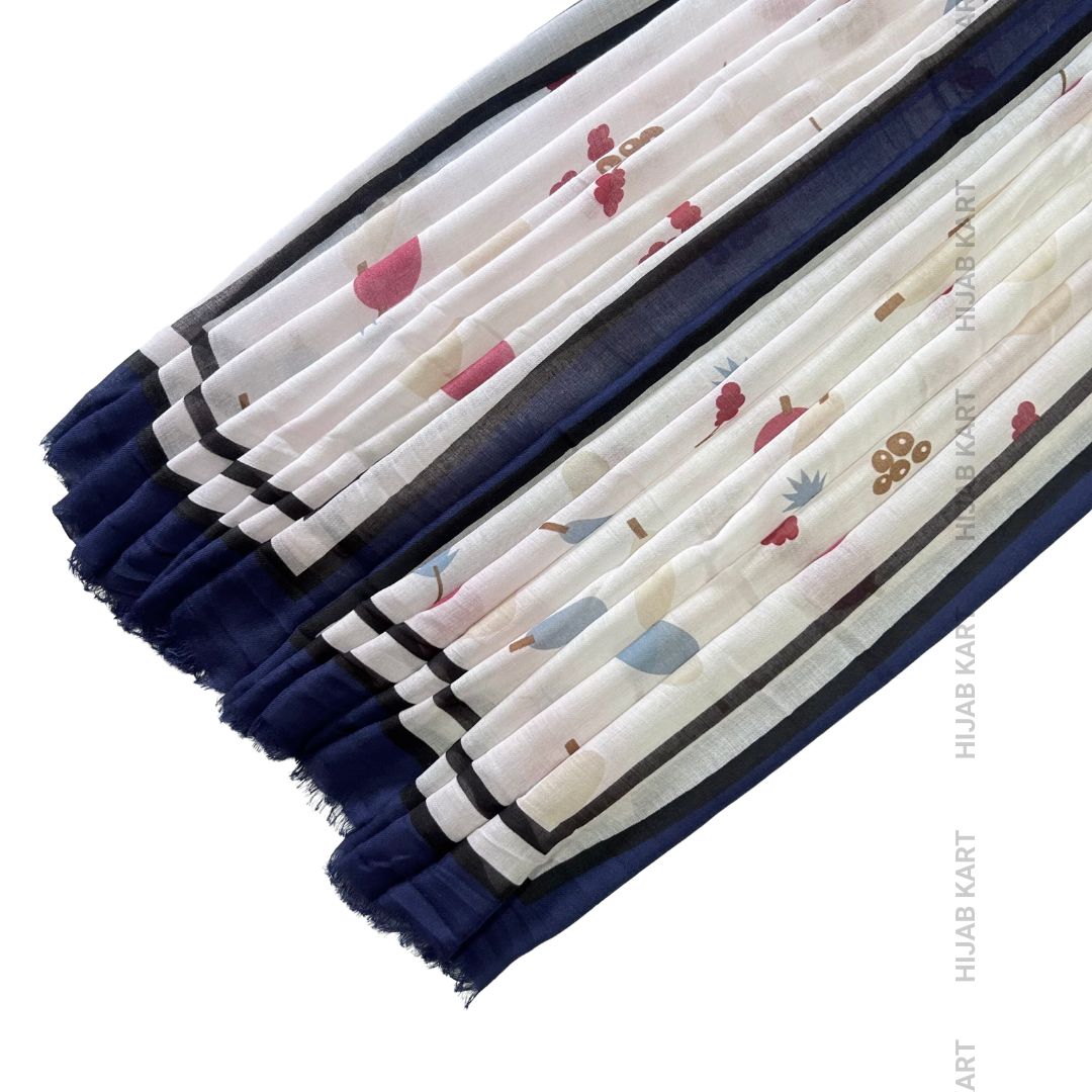 Premium Printed Cotton Hijab