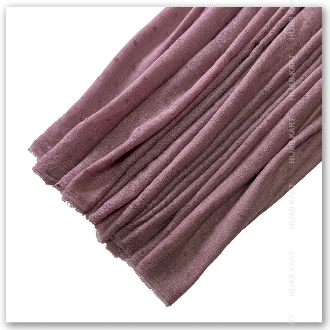 Mauve Pink Color Cotton Hijab | Softest Cotton Hijab Collection | Summer Hijab
