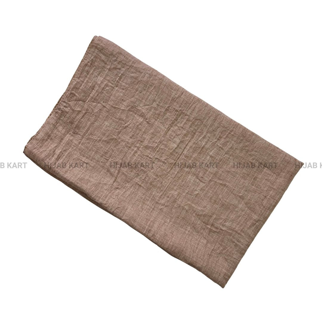 Tumbleweed-Textured cotton hijab