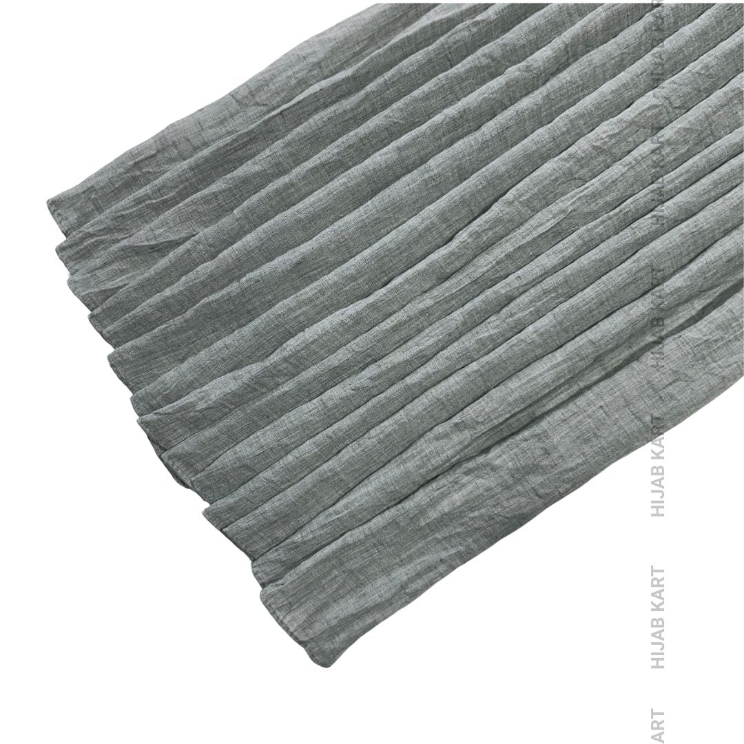 Minty Breeze-Textured cotton hijab