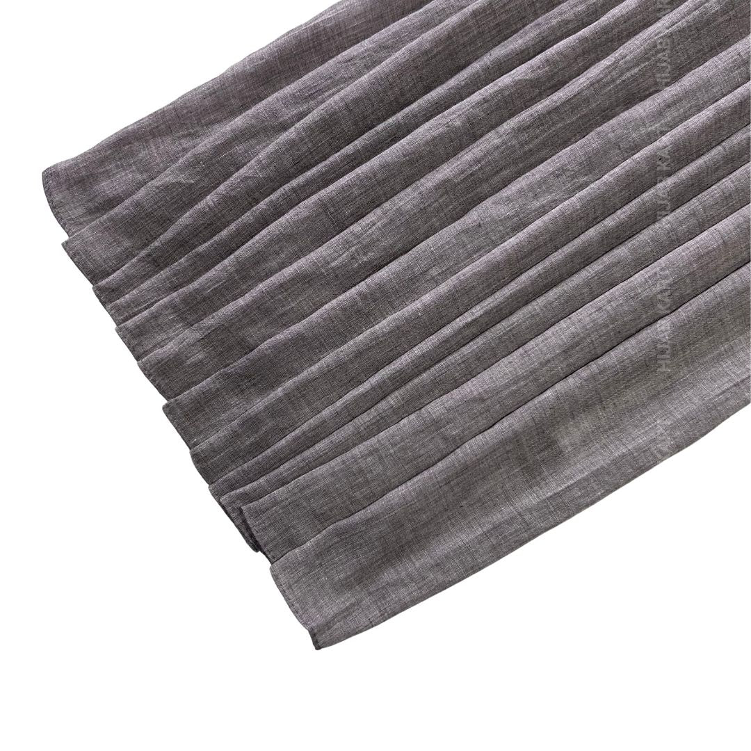 Silver Grey-Textured cotton hijab