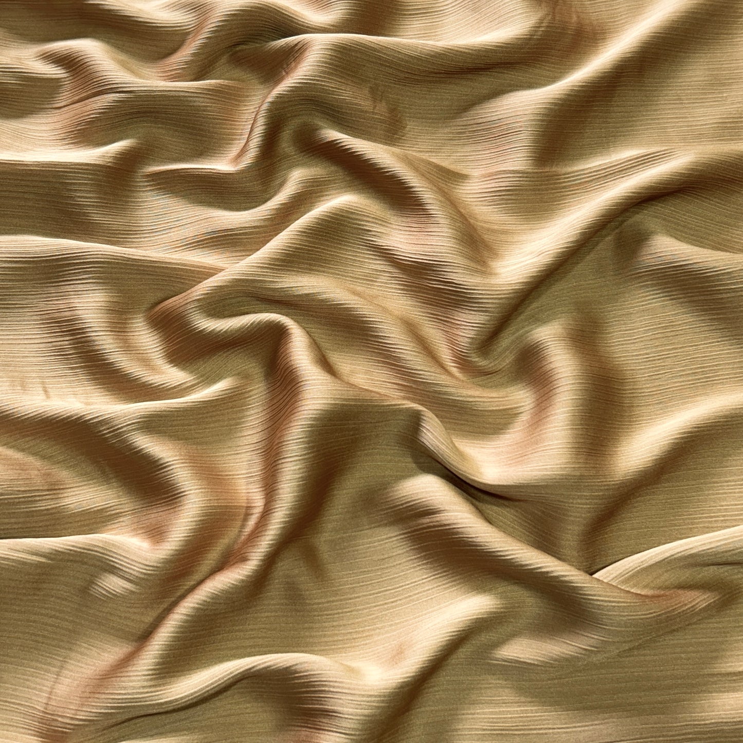 Pearl Gold- Textured Crepe Satin Hijab