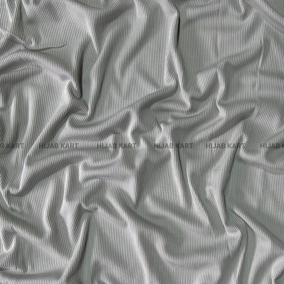 Light Grey- Premium Ribbed Jersey Hijab