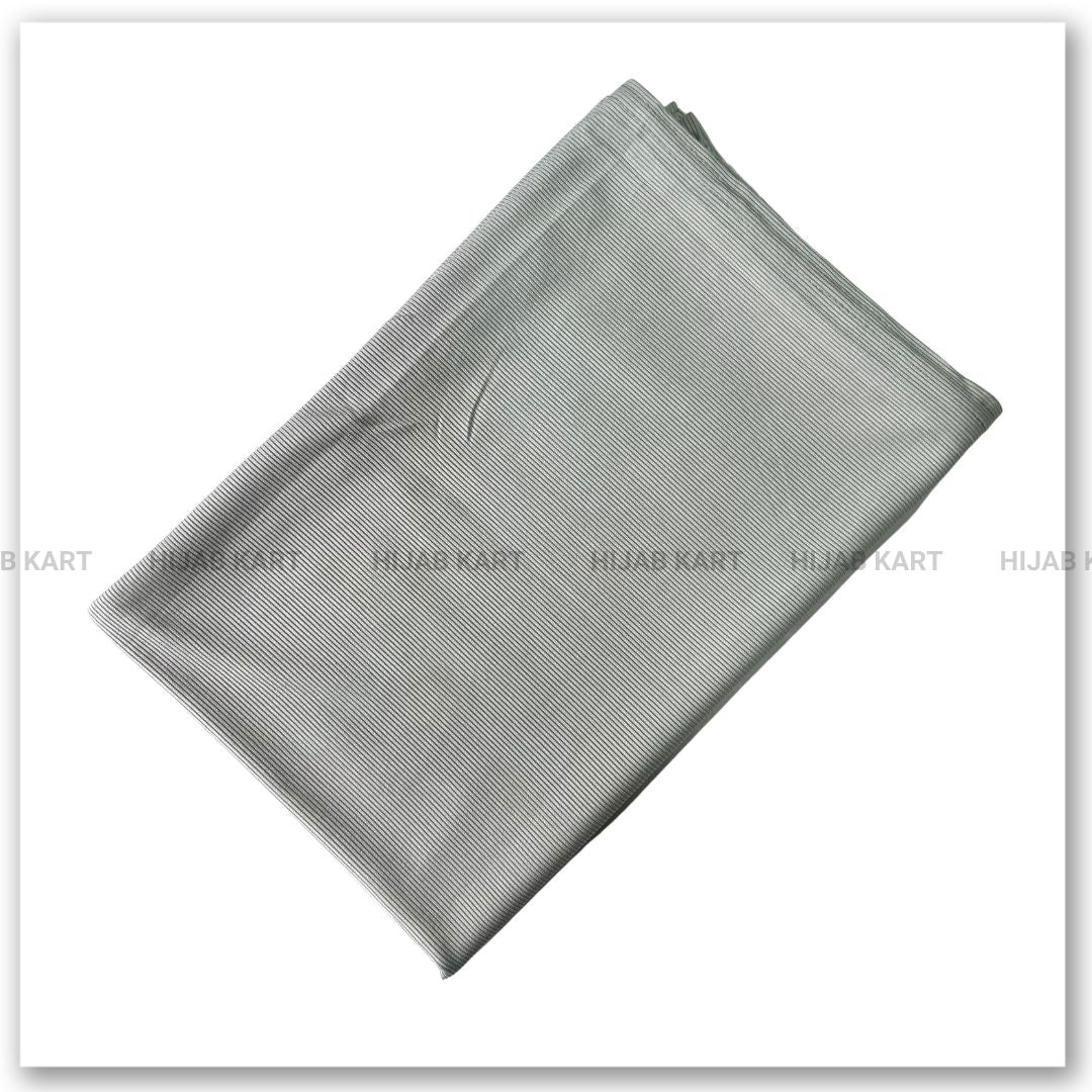 Light Grey- Premium Ribbed Jersey Hijab