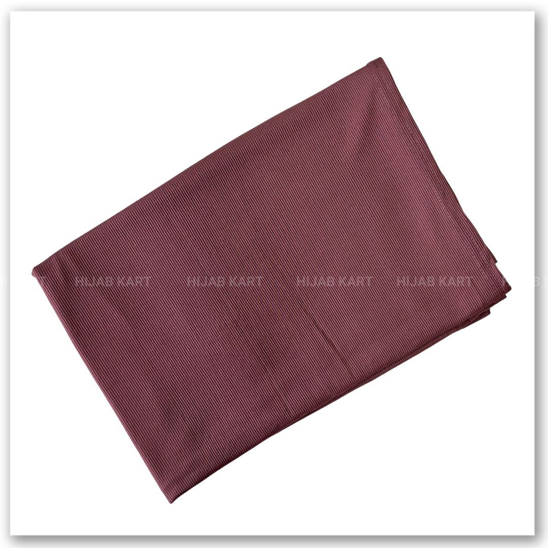Rouge Pink - Premium Ribbed Jersey Hijab
