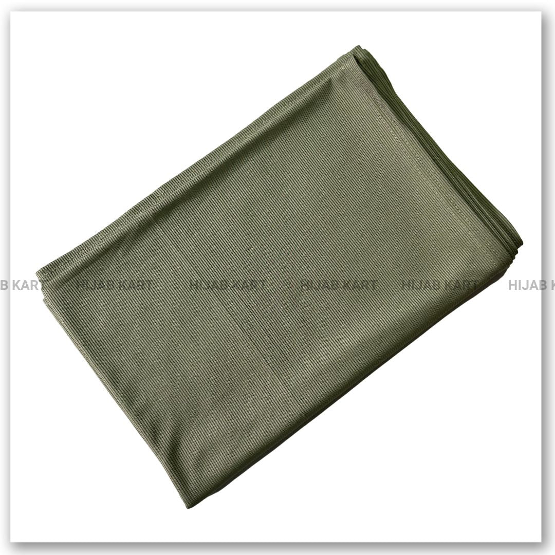 Pista Green- Premium Ribbed Jersey Hijab