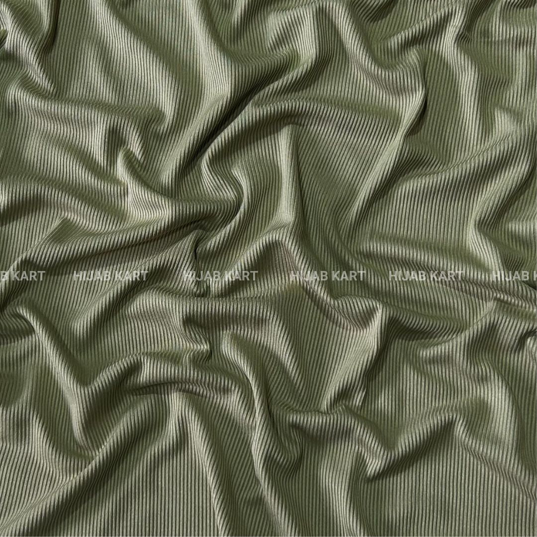 Pista Green- Premium Ribbed Jersey Hijab