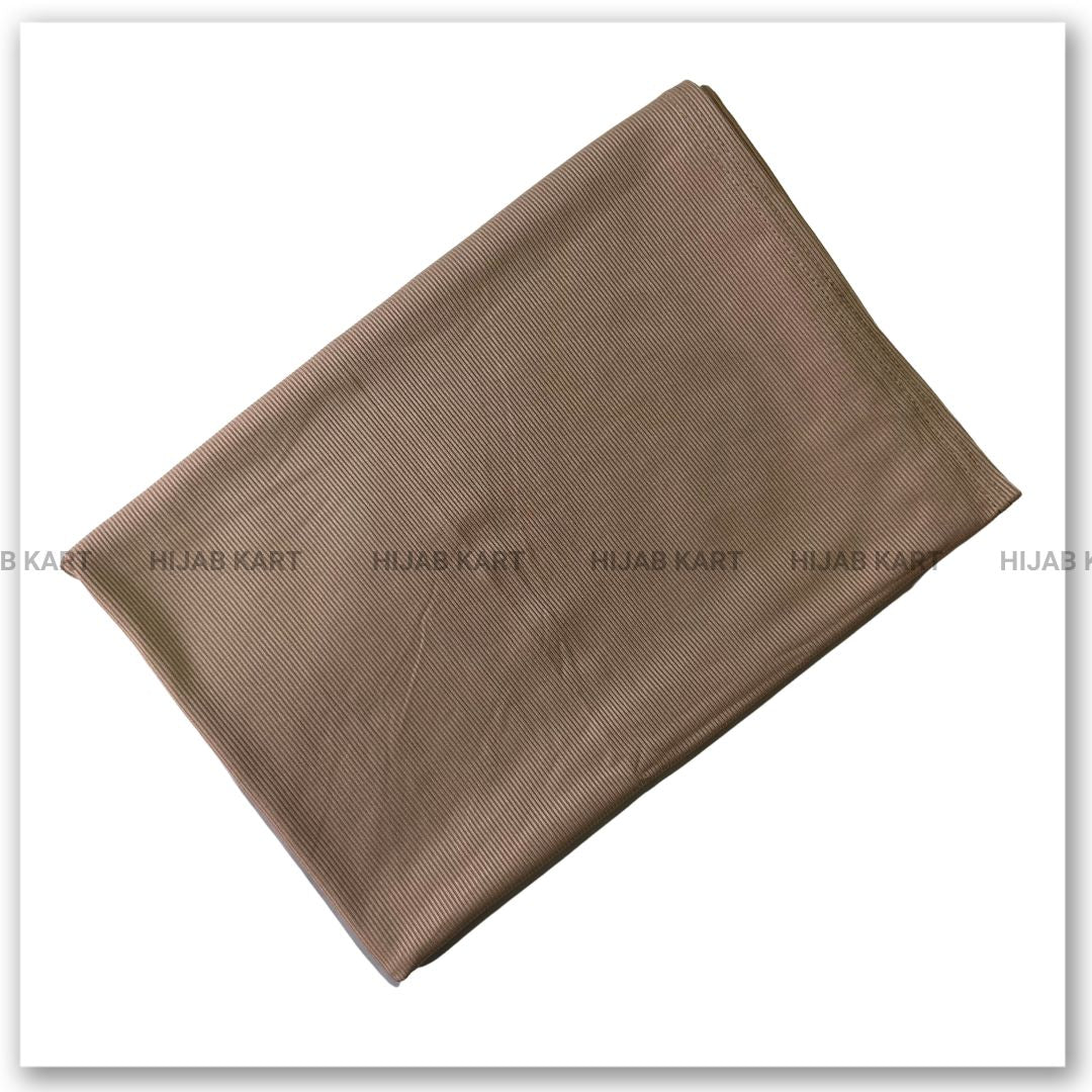 Sandy Tan- Premium Ribbed Jersey Hijab