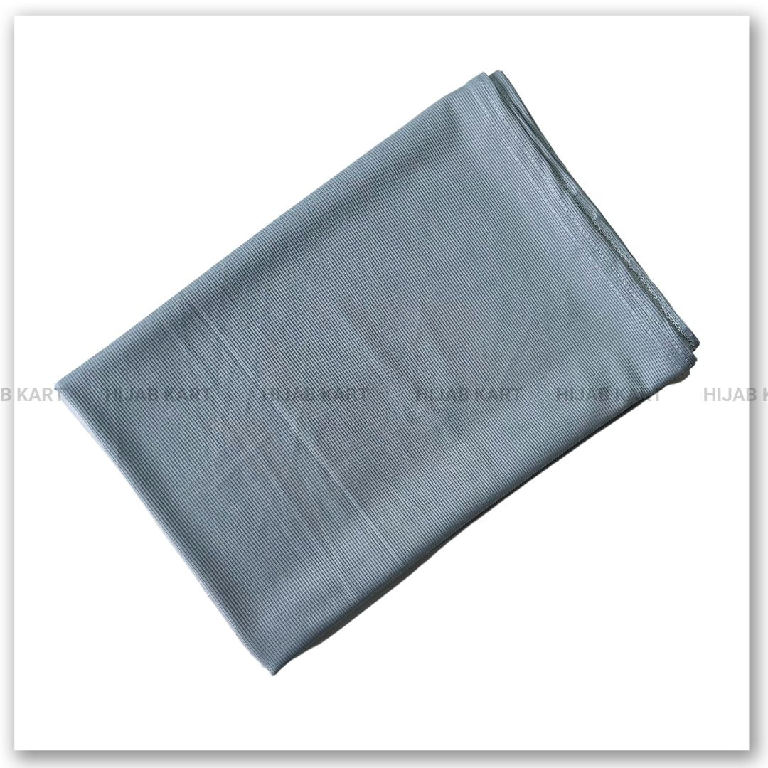 Powder Blue- Premium Ribbed Jersey Hijab