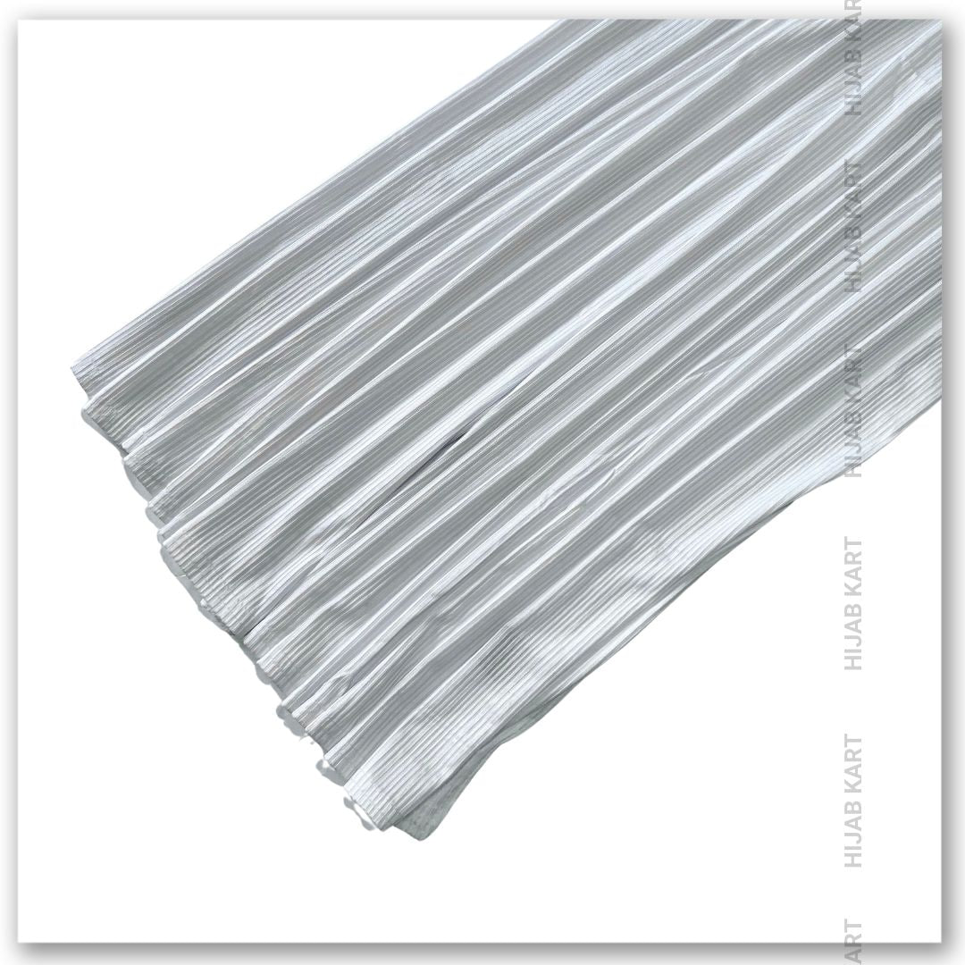 Frost White- Premium Ribbed Jersey Hijab
