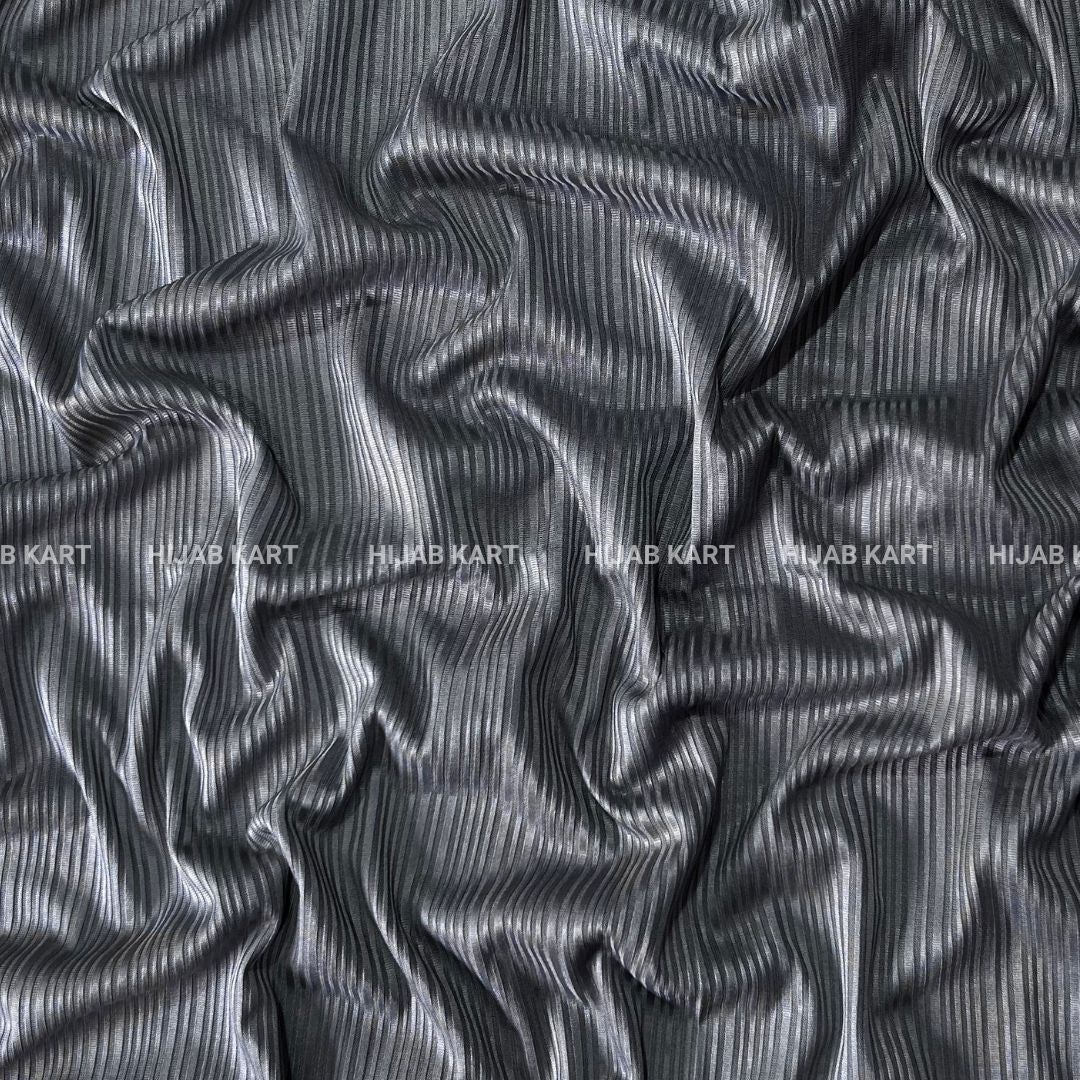 Ash Grey- Premium Ribbed Jersey Hijab