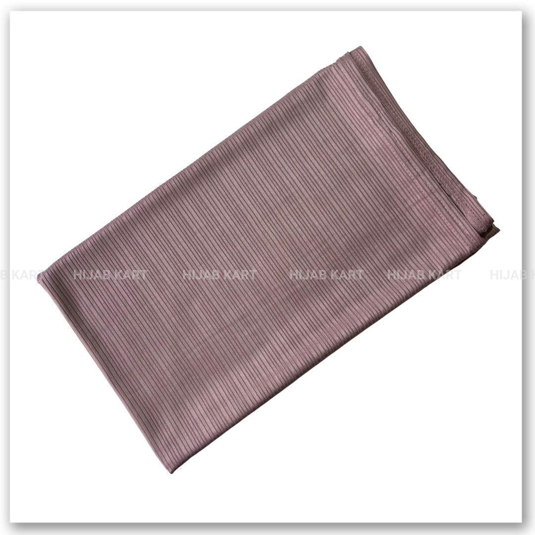 Dusty Pink- Premium Ribbed Jersey Hijab