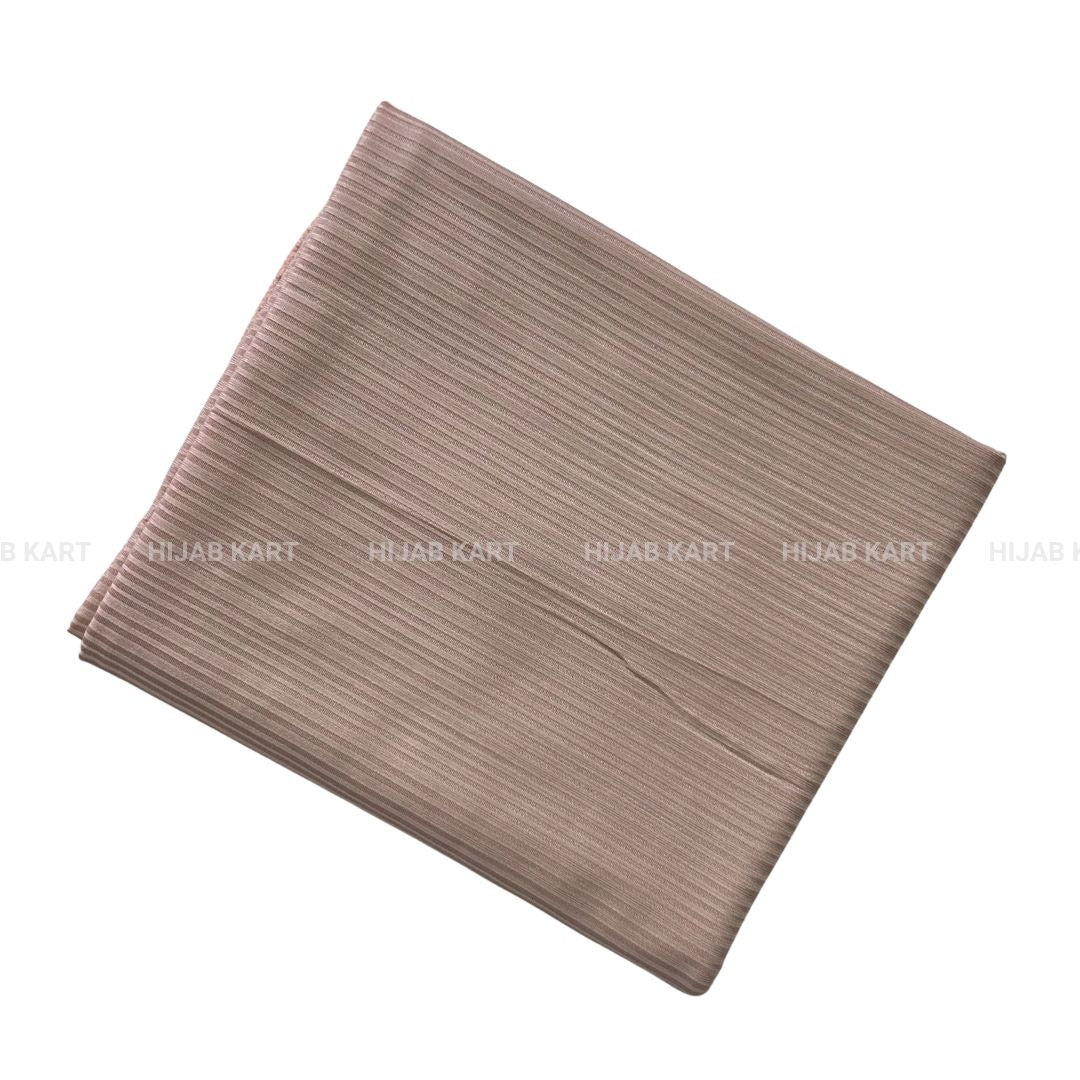 Dusty Peach- Premium Ribbed Jersey Hijab