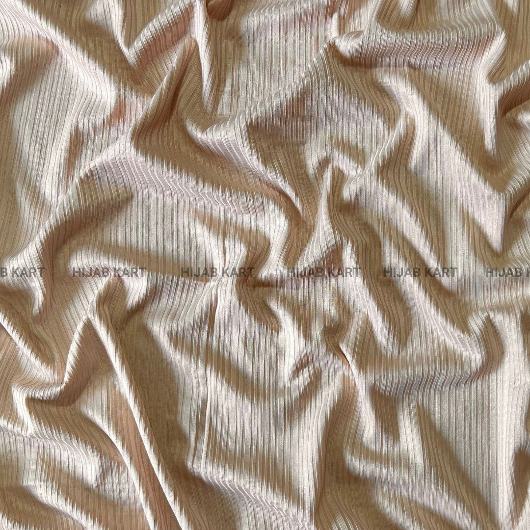 Light Peach- Premium Ribbed Jersey Hijab