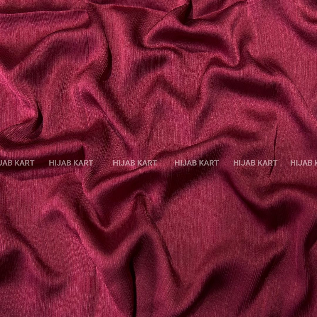 Red Hijab | Satin Hijab
